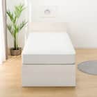 【大容量収納付き】チェストベッドフレーム(シングル N-ジオF WW 40M-T) 14枚目画像