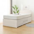 【大容量収納付き】チェストベッドフレーム(シングル N-ジオF WW 40M-T) 15枚目画像