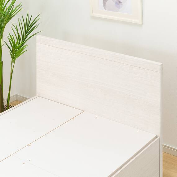 【大容量収納付き】チェストベッドフレーム(シングル N-ジオF WW 40M-T) 19枚目画像