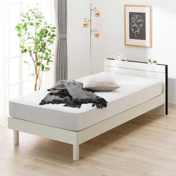 すのこシングルベッドフレーム(MF-301 WW) 18枚目画像