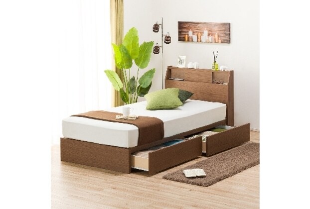 R456 高級 Simmons＆Koala クイーンベッドロングタイプ、幅158cm Used