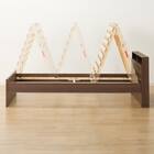 跳ね上げすのこベッドフレーム(JN-300/MBR) 15枚目画像