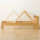 跳ね上げすのこベッドフレーム(JN-300/LBR) 16枚目画像