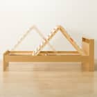 跳ね上げすのこベッドフレーム(JN-300/LBR) 16枚目画像