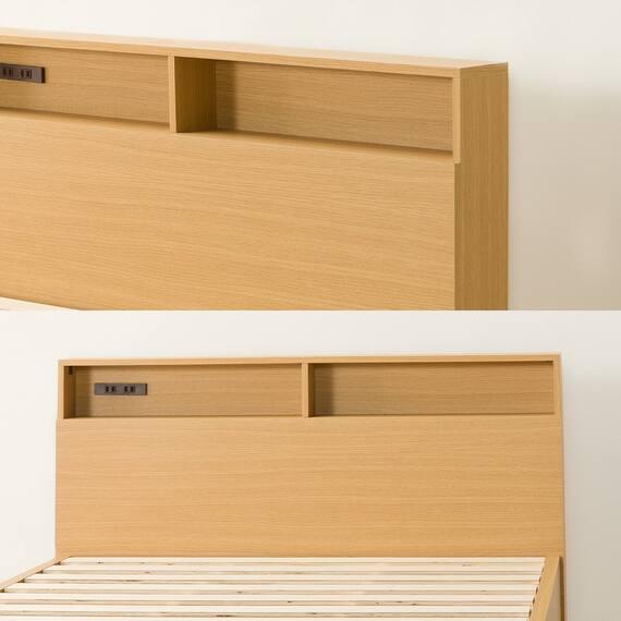 跳ね上げすのこベッドフレーム(JN-300/LBR) 19枚目画像