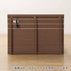 収納付きベッドフレーム シングル (EB-001 DR 棚・コンセント・引き出し付き すのこ MBR) 9枚目画像