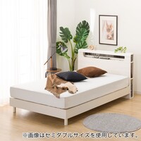 シングルベッドフレーム(EB-003 WW LEG/LOW)