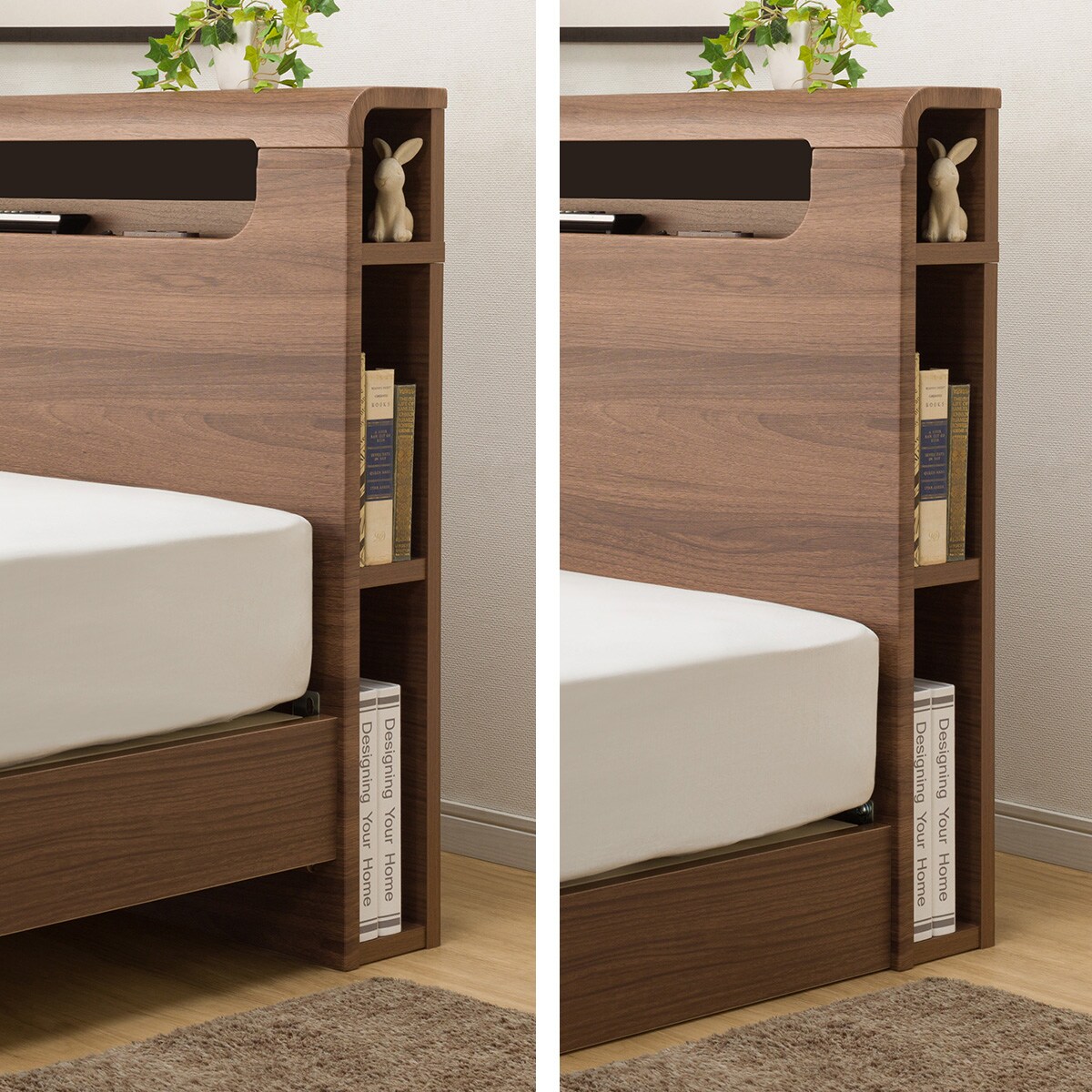 シングルベッドフレーム(EB-003 MBR LEG/LOW) | ニトリネット【公式