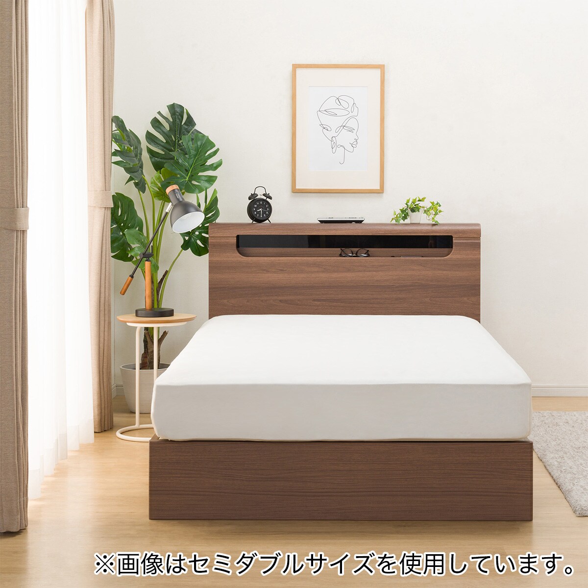 配達可【ソファ／シングルベット利用⭕️】【ニトリ】クリーニング済み【管理番号13105】 あどけな