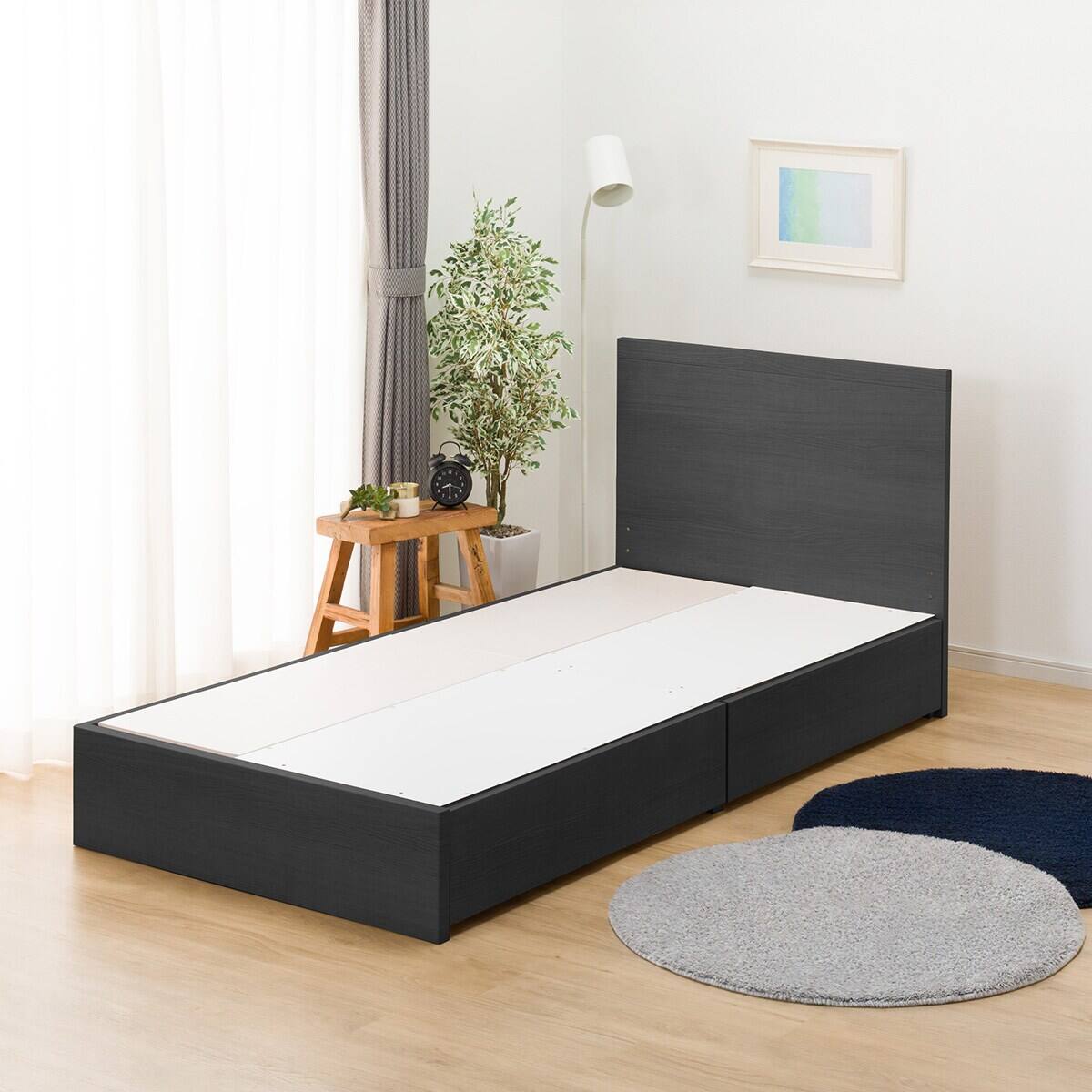 シングルベッドフレーム(NS-001 浅型/BK) | ニトリネット【公式】 家具