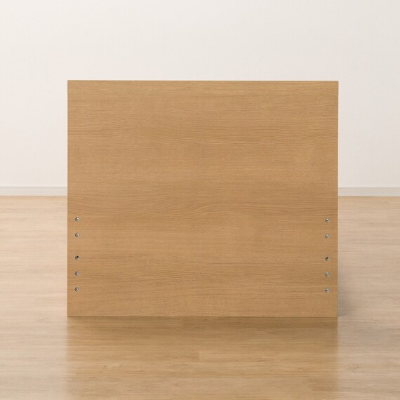 収納付きベッドフレーム シングル フラットタイプ (NS-001 DR31 引き出し付き 浅型 すのこ LBR3) 8枚目画像