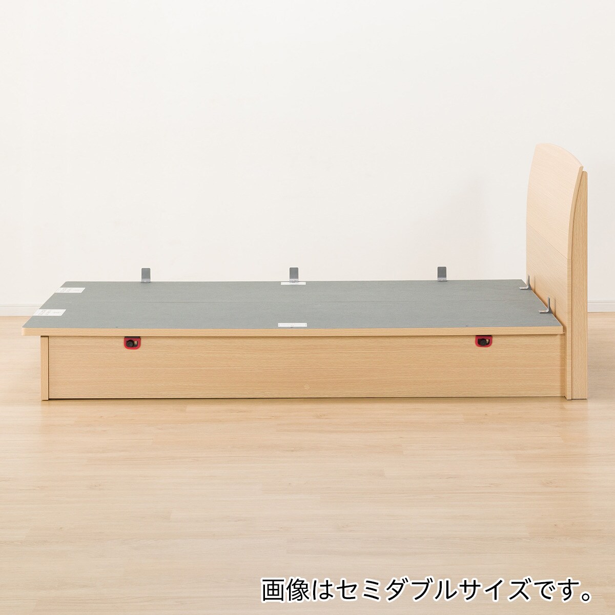 横開き跳ね上げ収納付きベッドフレーム(OPグランFヨコ)通販 | ニトリ