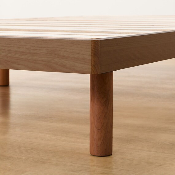 シングルすのこベッドフレームマットレスセット(BF-302 MBR/RX05) 14枚目画像