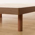 シングルすのこベッドフレーム(BF-302 MBR S) 8枚目画像