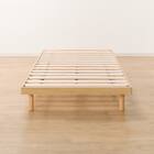 シングルすのこベッドフレームマットレスセット(BF-302 LBR/RX05) 13枚目画像