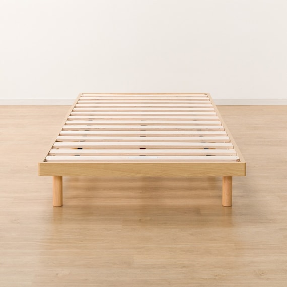 シングルすのこベッドフレームマットレスセット(BF-302 LBR/RX05) 13枚目画像