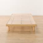 シングルすのこベッドフレームマットレスセット(BF-302 LBR/RX05) 14枚目画像