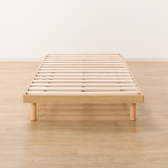 シングルすのこベッドフレームマットレスセット(BF-302 LBR/RX05) 14枚目画像