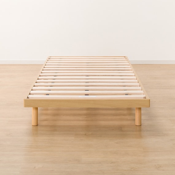 シングルすのこベッドフレームマットレスセット(BF-302 LBR/RX05) 14枚目画像