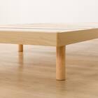 シングルすのこベッドフレームマットレスセット(BF-302 LBR/RX05) 15枚目画像