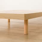 シングルすのこベッドフレームマットレスセット(BF-302 LBR/RX05) 15枚目画像