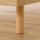 シングルすのこベッドフレームマットレスセット(BF-302 LBR/RX05) 16枚目画像