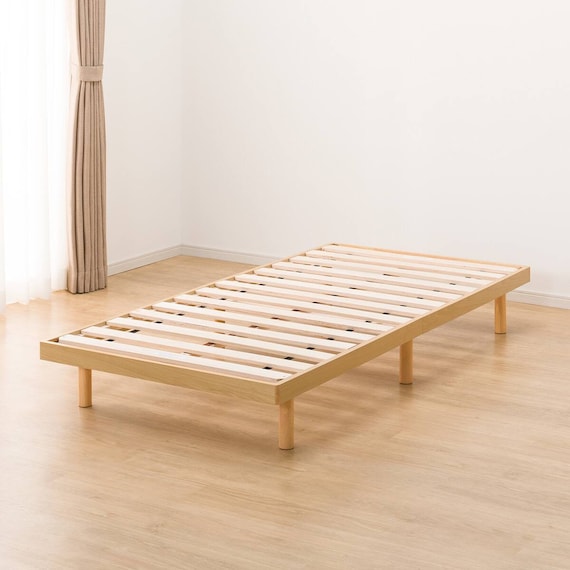 シングルすのこベッドフレーム(BF-302 LBR S) 6枚目画像