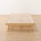 シングルすのこベッドフレーム(BF-302 LBR S) 8枚目画像