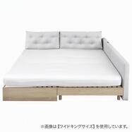 BOXシーツ2枚&ベッドパット3点セット(WK/F)