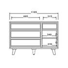 ローチェスト(CW120 WN)【島忠ホームズ商品】 11枚目画像
