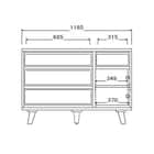 ローチェスト(CW120 WN)【島忠ホームズ商品】 11枚目画像