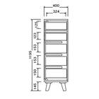 ハイチェスト(CW60 WN)【島忠ホームズ商品】 10枚目画像
