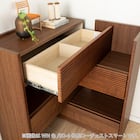 ローチェスト(CW80-4伸長LCスマート WN)【島忠ホームズ商品】 15枚目画像