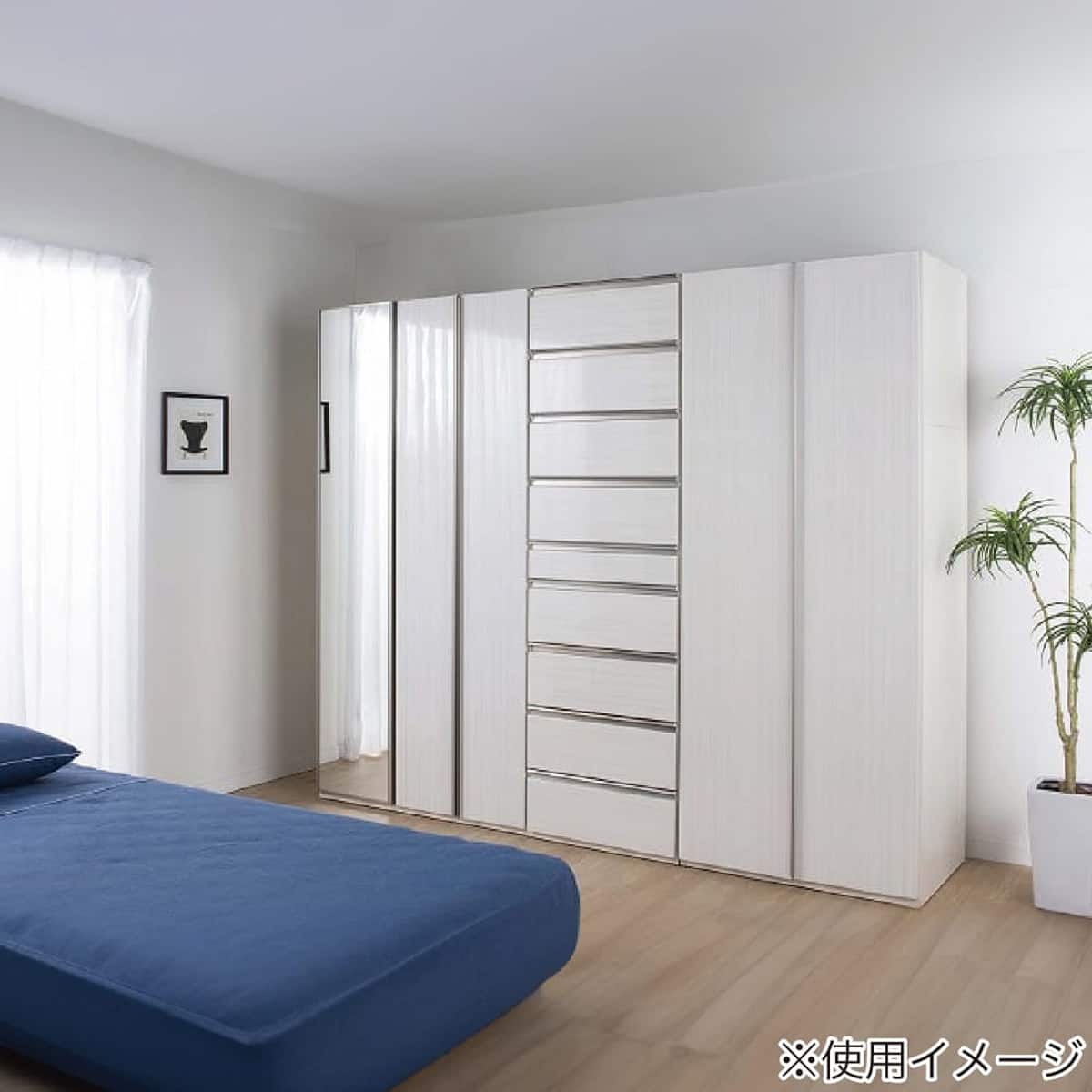 ワードローブ(ケース60WD WH木目)【島忠ホームズ商品】 | ニトリネット