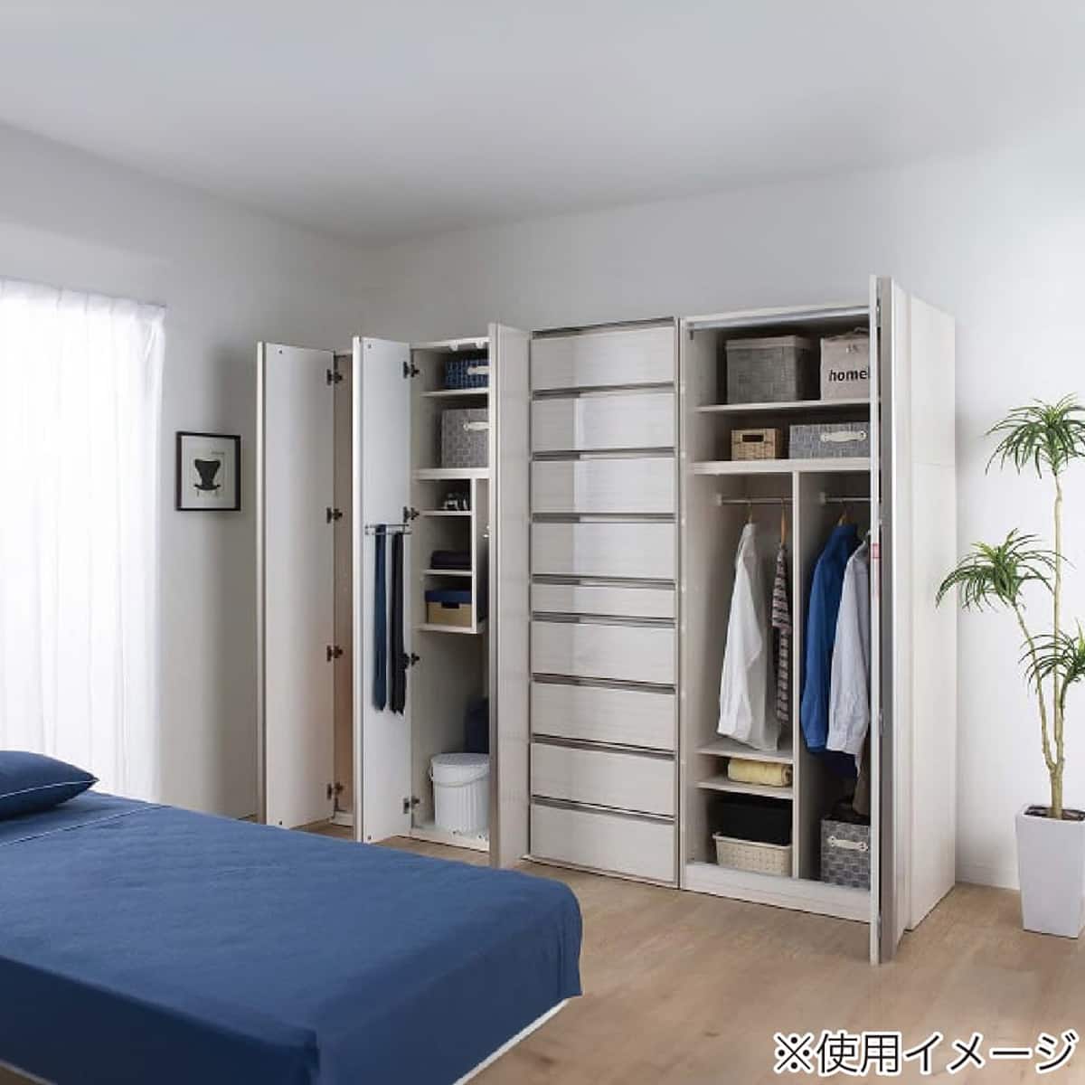 タワーチェスト(ケース60 WH木目)【島忠ホームズ商品】 | ニトリネット