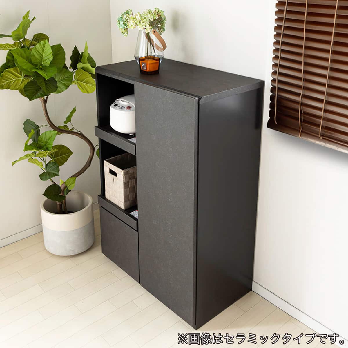 桐島様お取り置き用 桐置き床 1段 生地仕上げ 桐タンス タンス HI-0096（商品番号：15-hi