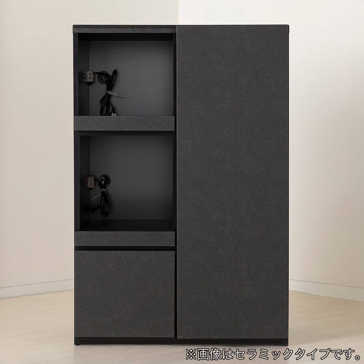 キッチンカウンター(デセオ 80KB-A板扉 WH)【島忠ホームズ商品