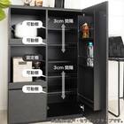 キッチンカウンター(デセオ 80KB-Bガラス扉 WH)【島忠ホームズ商品】 6枚目画像