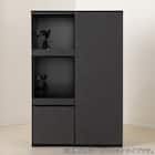 キッチンカウンター(デセオ 80KB-Bガラス扉 WH)【島忠ホームズ商品】 13枚目画像