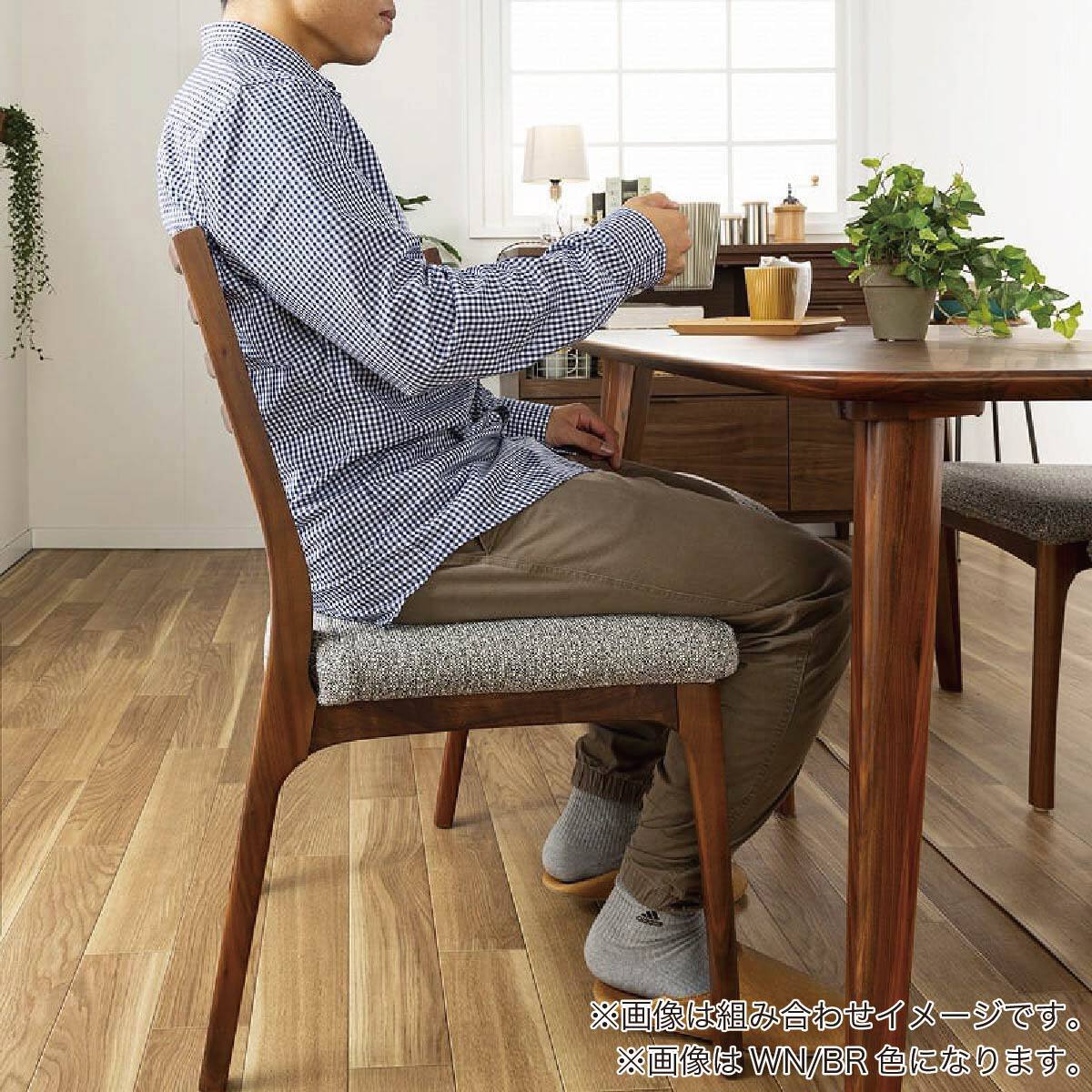 ダイニングチェア(CWC-001 WN/WH)【島忠ホームズ商品】 | ニトリネット