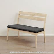背もたれ付きベンチ(CWB-001 OAK)【島忠ホームズ商品】