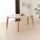 ダイニングテーブル(エスト160変型L LBR)【島忠ホームズ商品】 1枚目画像