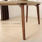 ダイニングテーブル(エスト160変型L LBR)【島忠ホームズ商品】 6枚目画像