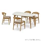 ダイニングテーブル(エスト160変型L LBR)【島忠ホームズ商品】 7枚目画像