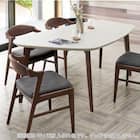 ダイニングテーブル(エスト160変型L LBR)【島忠ホームズ商品】 9枚目画像