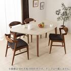 ダイニングテーブル(エスト160変型L LBR)【島忠ホームズ商品】 10枚目画像