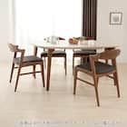 ダイニングテーブル(エスト160変型L LBR)【島忠ホームズ商品】 11枚目画像