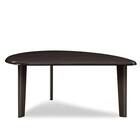 ダイニングテーブル(カルバ160変型 R BK)【島忠ホームズ商品】 1枚目画像
