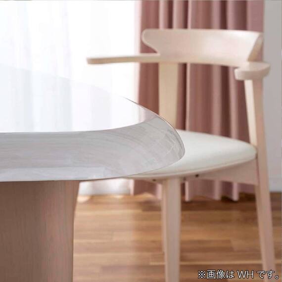 ダイニングテーブル(カルバ160変型 R BK)【島忠ホームズ商品】 6枚目画像