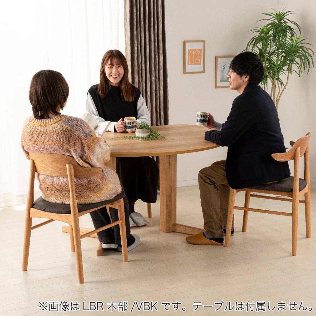 【引取限定】ニトリ ダイニングセット＆島忠チェア ダイニングチェア(セナール MBR/VBK)【島忠ホームズ商品】 | ニトリ